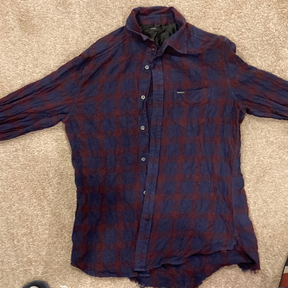 Diesel slim fit flannel